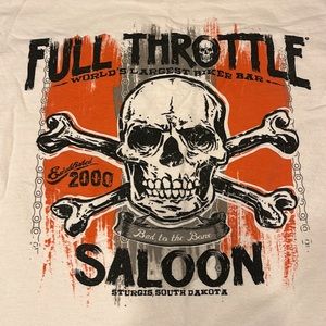 Full Throttle Saloon Sturgis Biker Bar shirt